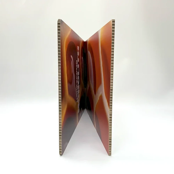 Honeycomb Monolith - Partially Folded Straight On